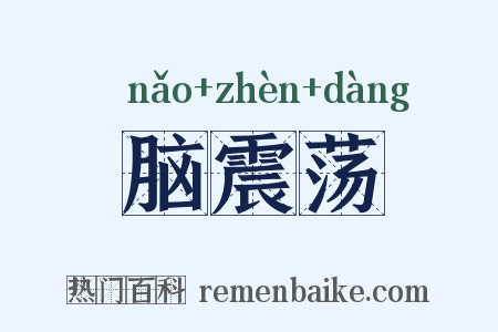 脑震荡是什么意思的图片
